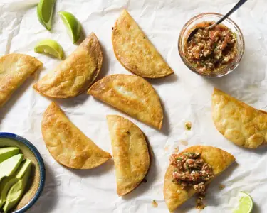 Celebrate Cinco de Mayo with crisp-fried shrimp tacos