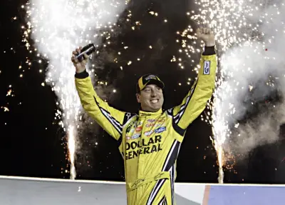Kyle Busch was once kicked out of a track for being too young. Now the NASCAR champ turns 40